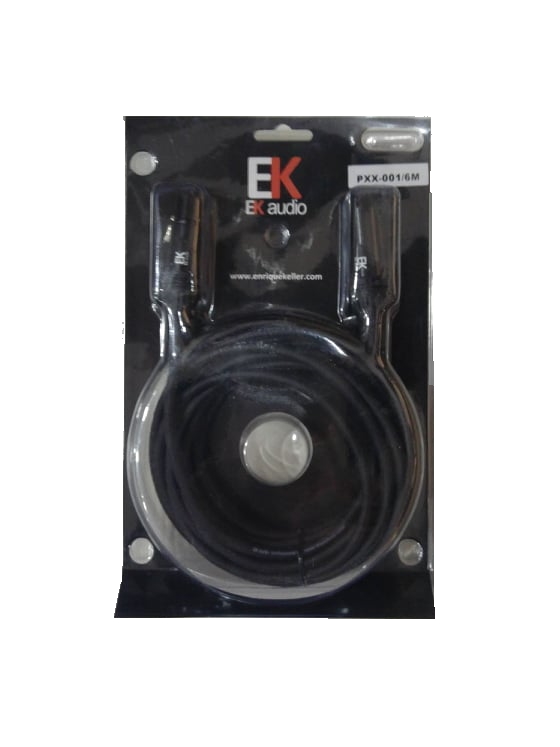 Imagem de Cabo XLR Ek Audio PXX-001/6M 6mt.
