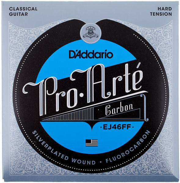 Imagem de Jogo Cordas para Guitarra Clássica Fibra de Carbono D'Addario EJ46FF