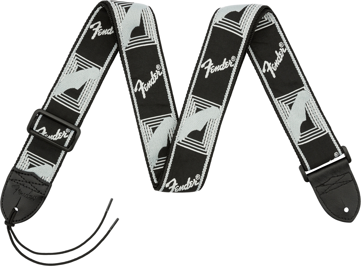 Imagem de Correia Fender Monogrammed 0990681543 Black/Light Grey/Dark Grey