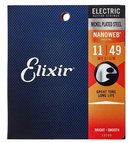 Imagem de Jogo Cordas para Guitarra Elétrica Elixir .011 12102