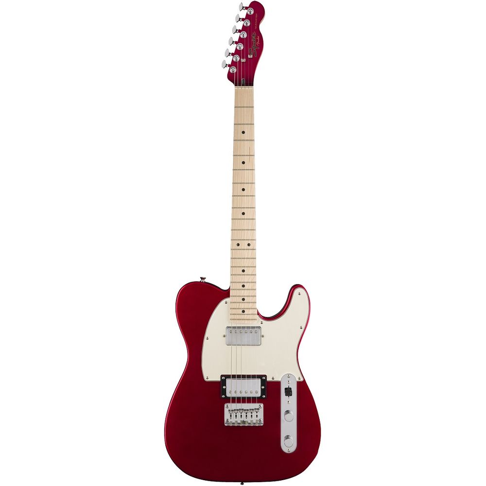 Imagem de Guitarra Elétrica Fender SQ Telecaster Contemporary  HH Dark Metallic Red