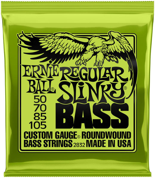 Imagem de Jogo Cordas para Baixo Elétrico Ernie Ball .050 2832