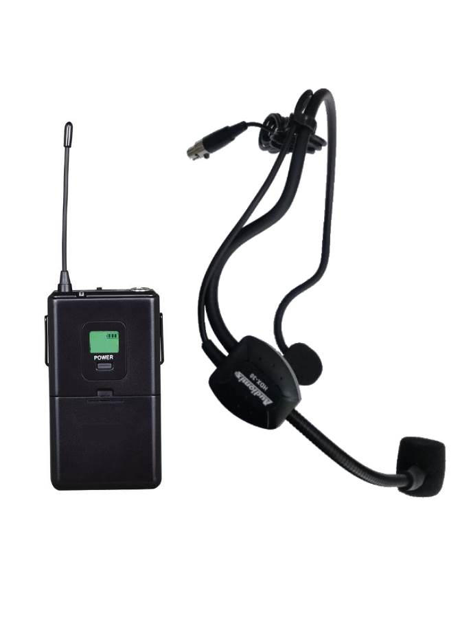 Imagem de Conjunto Emissor Sem Fios Audiomix U-3TRC + Headset Audiomix HDX-30 U-32R2