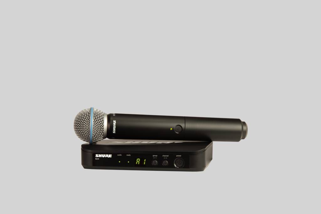 Imagem de Microfone Sem Fios Shure BETA 58 BLX24E/B58-H8E