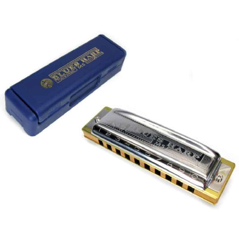 Imagem de Harmónica Hohner Blues Harp MS Series Afinação Si (B) M533126x