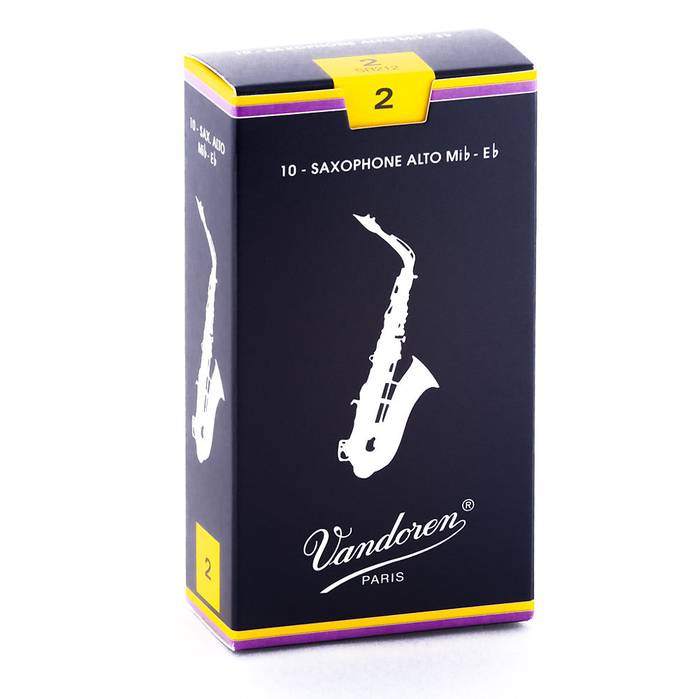 Imagem de Palheta Individual para Saxofone Alto Vandoren Classic Nº2 SR212