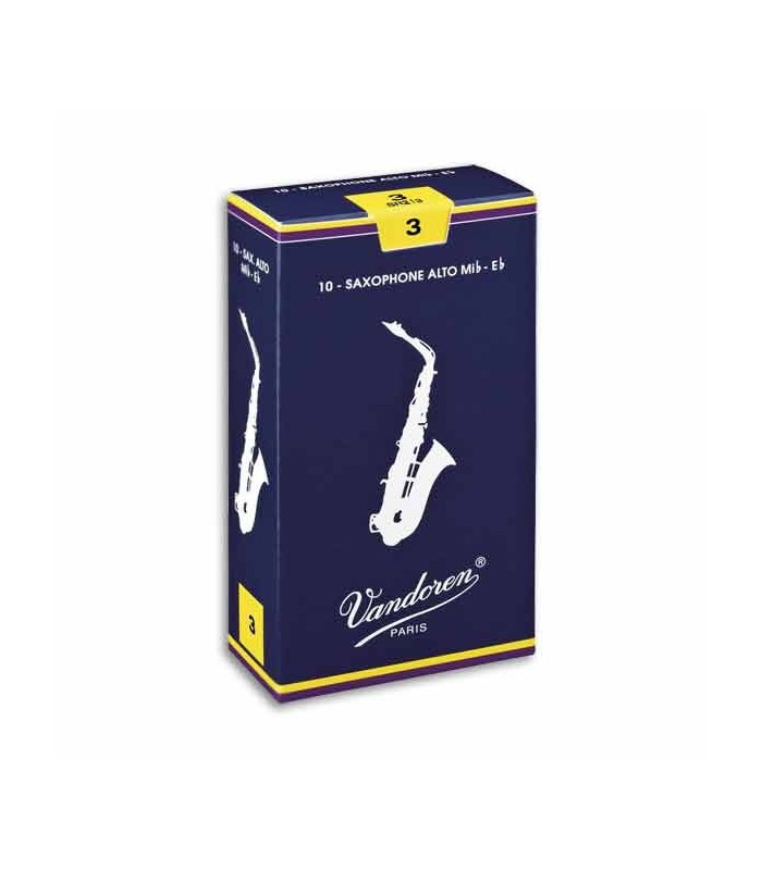 Imagem de Palheta Individual para Saxofone Alto Vandoren Classic Nº3 SR213