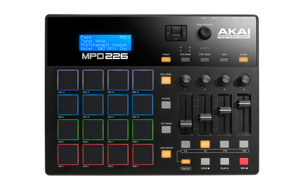 Imagem de MIDI PAD AKAI MPD 226 