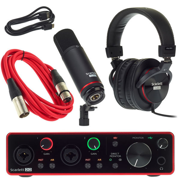 Imagem de Focusrite Scarlett 2i2 Studio 3rd Gen