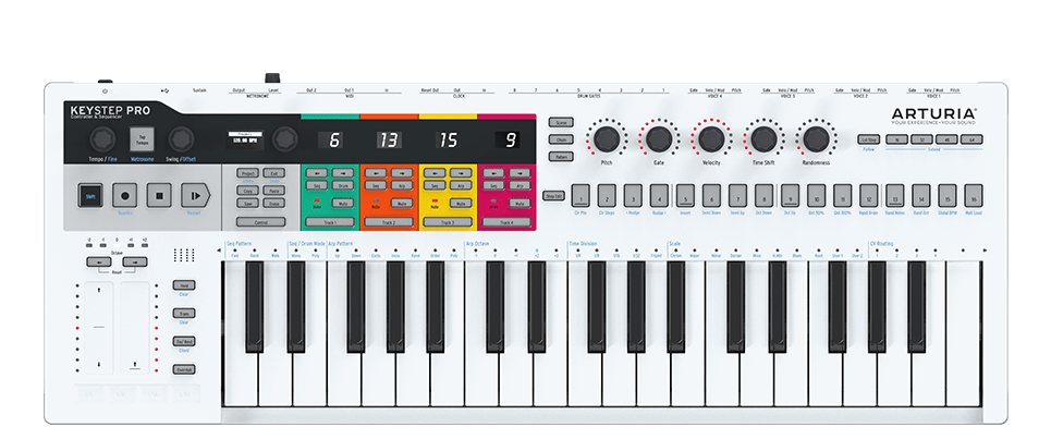 Imagem de Teclado MIDI Arturia Keystep Pro