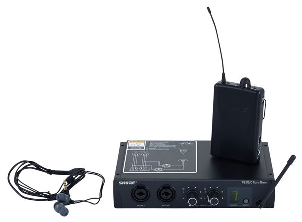 Imagem de Monitores In-Ear Shure PSM-200 - SE112 Set H2