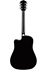 Imagem de Guitarra Acústica Dreadnought Fender FA-125CE Black, Imagem 3