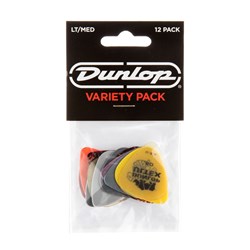 Imagem de Conjunto de 12 Palhetas Dunlop Variety Pack PVP101