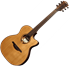 Imagem de Guitarra Acústica Amplificada LAG T118ASCE Slim Natural, Imagem 2