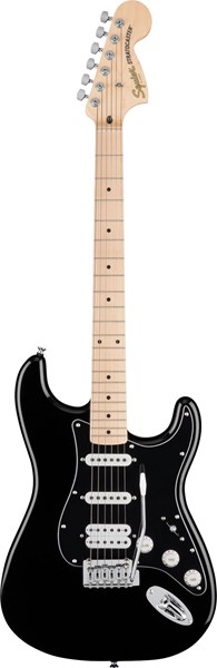 Imagem de Guitarra Eléctrica Fender SQ Affinity Strat HSS MN BPG BLK 037-8103-906
