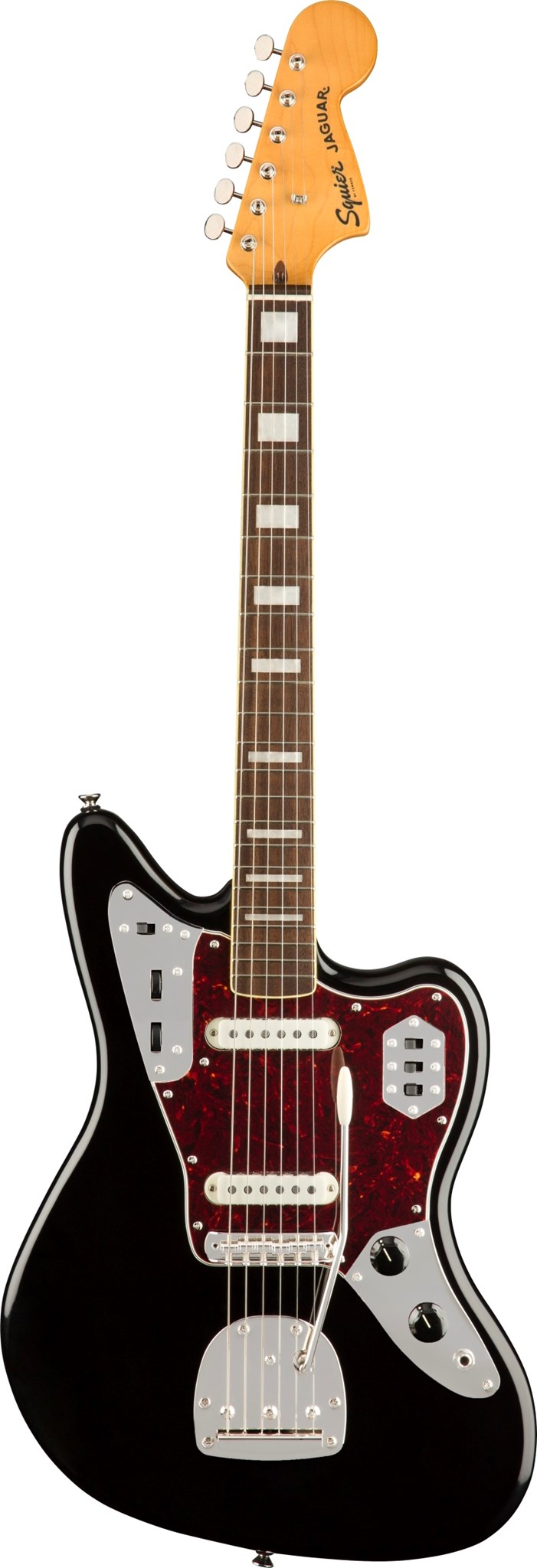 Imagem de Guitarra Elétrica Fender SQ CV 70s Jaguar LRL Black