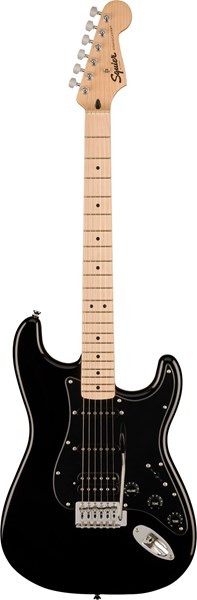 Imagem de Guitarra Elétrica Fender SQ Sonic Stratocaster HSS MN BPG BLK 037-3203-506