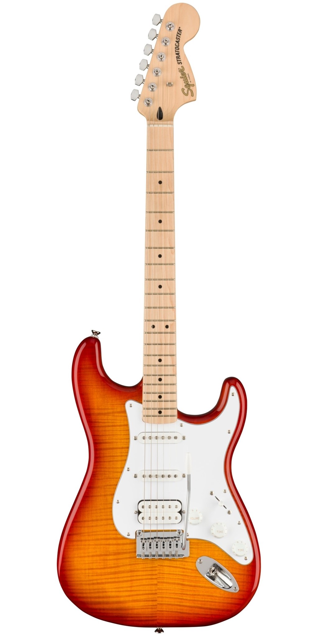 Imagem de Guitarra Eléctrica Fender SQ Affinity Strat FMT HSS MN WPG SSB 037-8152-547