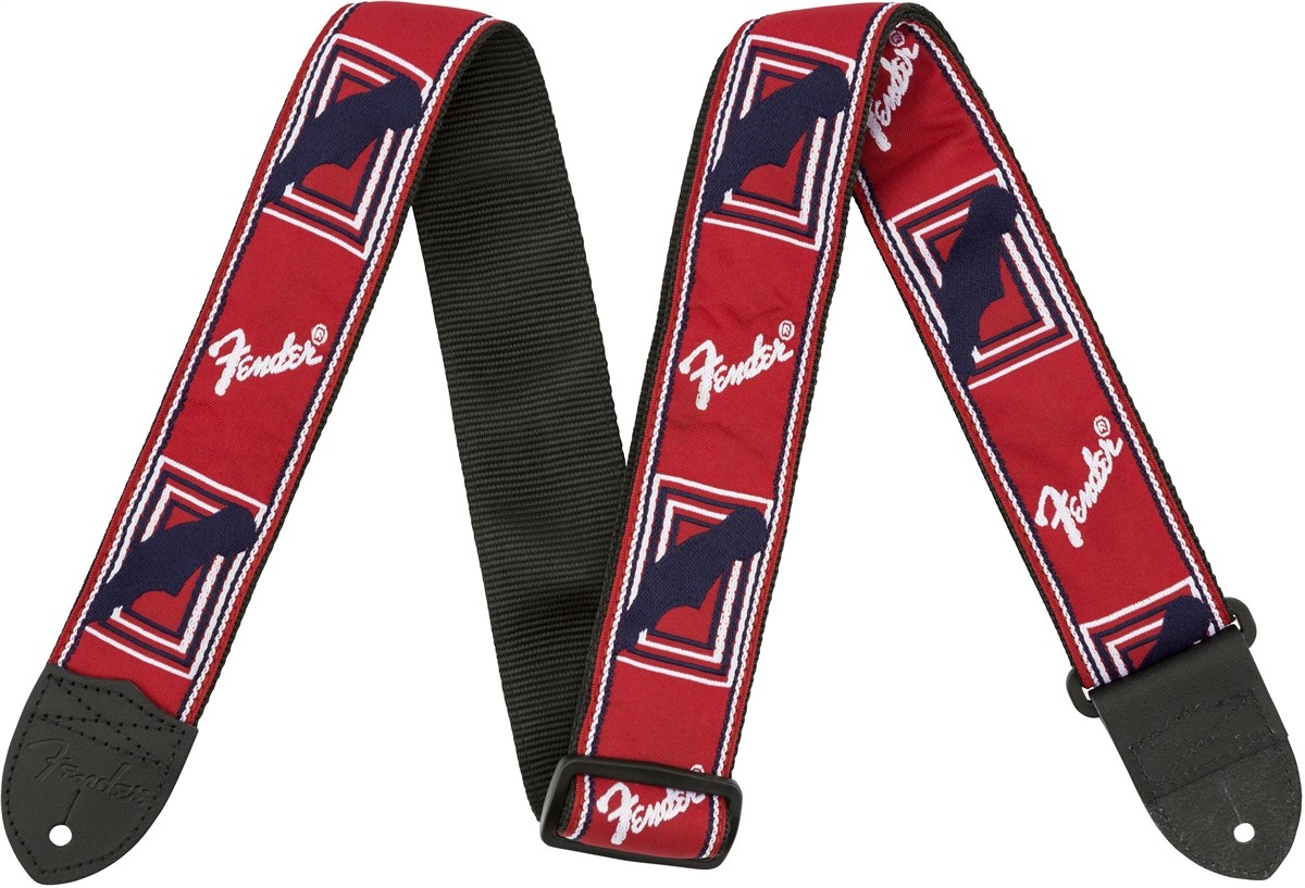 Imagem de Correia Fender Monogrammed 0990682000 Red/White/Blue