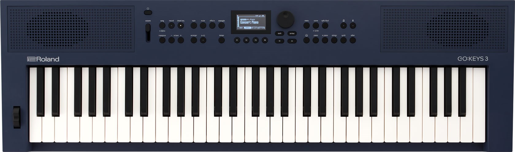 Imagem de Piano Roland GO:KEYS 3 Midnight Blue