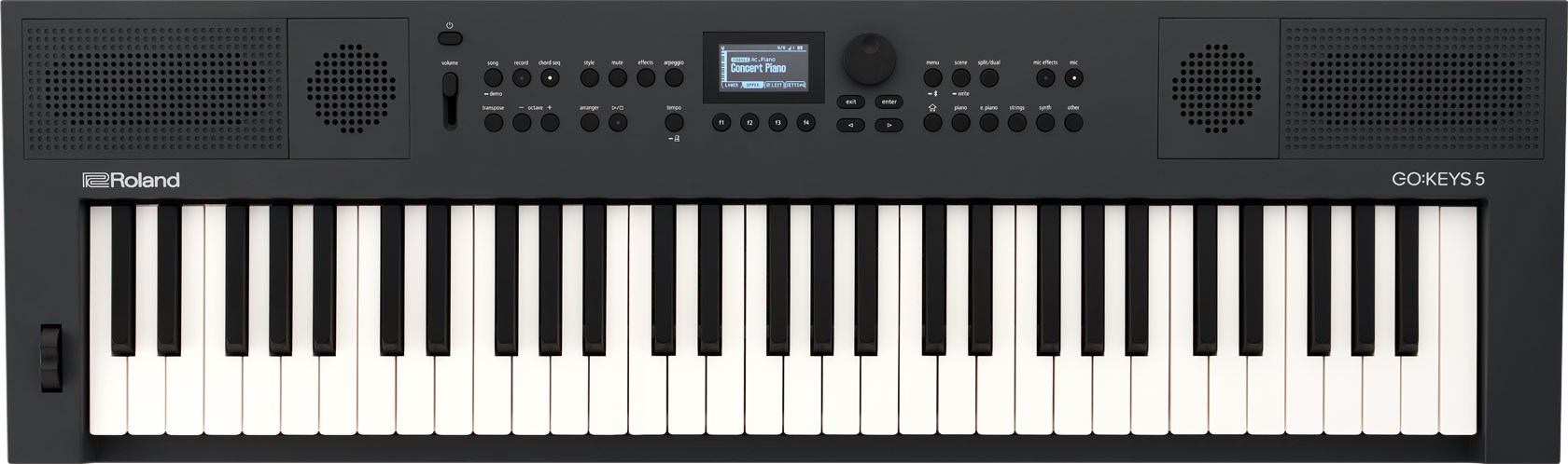 Imagem de Piano Roland GO:KEYS 5 Graphite