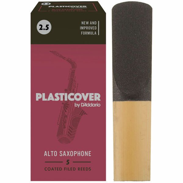 Imagem de Palheta para Saxofone Alto D'addario Plasticover Nº2,5 RRP05ASX250