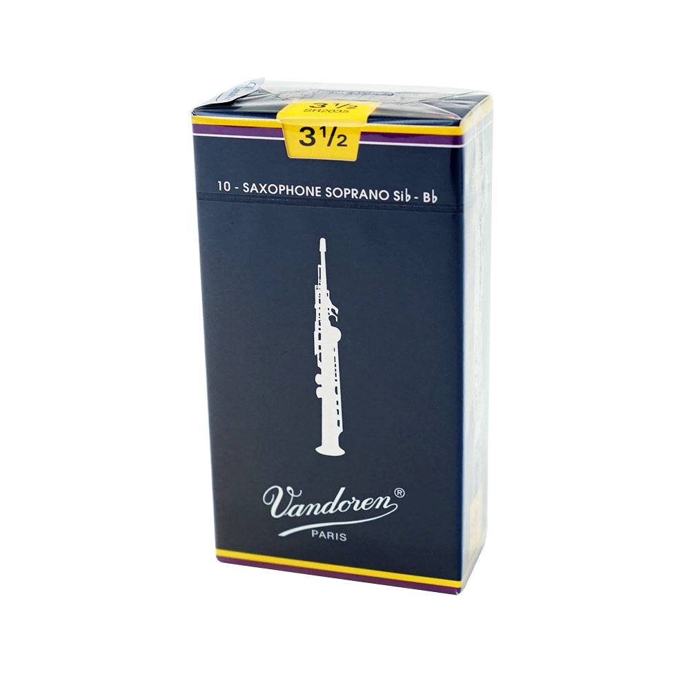 Imagem de Palheta Individual para Saxofone Soprano Vandoren Classic Nº3,5 SR2035