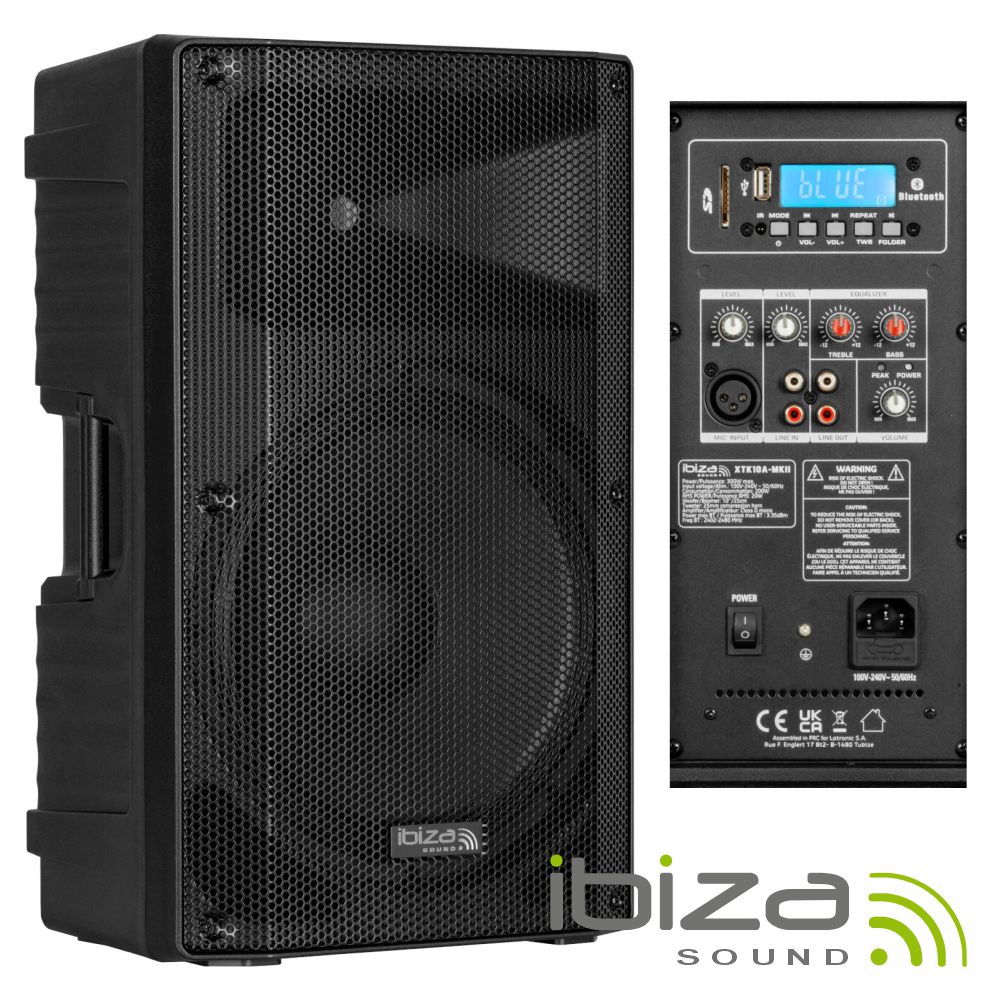 Imagem de Coluna Amplificada 10" Ibiza XTK10A-MKII