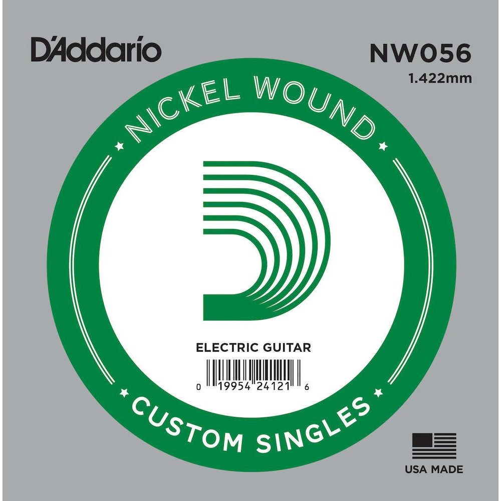 Imagem de Corda para Guitarra Electrica D'addario .056 NW056
