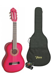 Imagem de Conjunto Guitarra Clássica Valencia VC104 Pink Sunburst