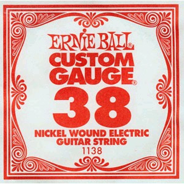 Imagem de Corda para Guitarra Elétrica Ernie Ball .038 1138