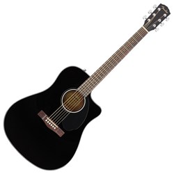 Imagem de Guitarra Acústica Dreadnought Fender CD-60SCE Black