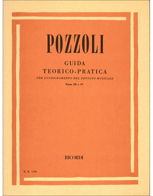 Imagem de Livro Pozzoli Guida Teorico-Pratica Parte III & IV ER 1100