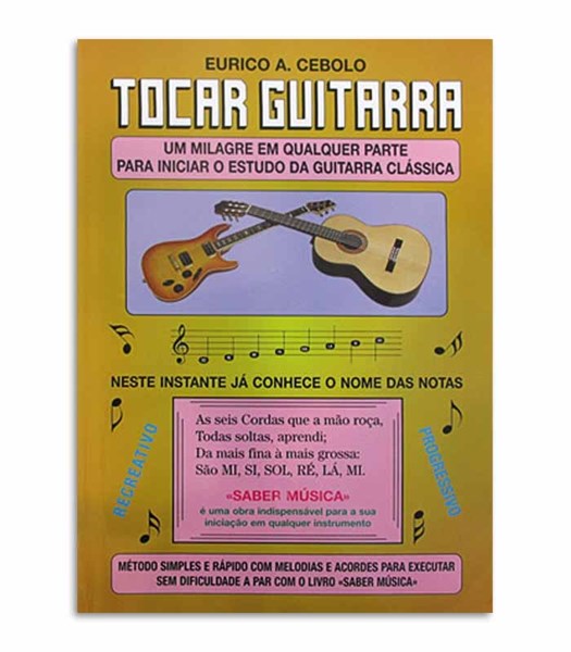 Imagem de Livro Eurico Cebolo Tocar Guitarra