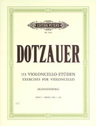 Imagem de Dotzauer 113 Violoncello-Etüden Band. I: Nr. 1-34