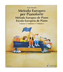 Imagem de Livro Método Europeu de Piano Vol. 1 ED 7931-01