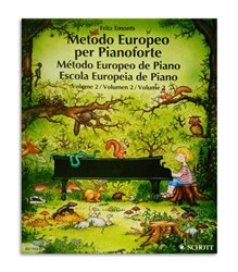 Imagem de Livro Método Europeu de Piano Vol. 2 ED 7932-01