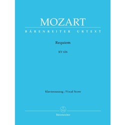 Imagem de Mozart Requiem KV626 Klavierauszug
