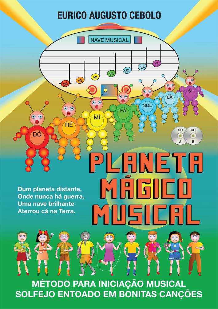 Imagem de Livro Eurico Cebolo Planeta Mágico Musical + Caderno Mágico Musical
