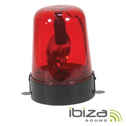 Imagem de Luz Sirene Vermelha Rotativa Ibiza Light JDL-009R