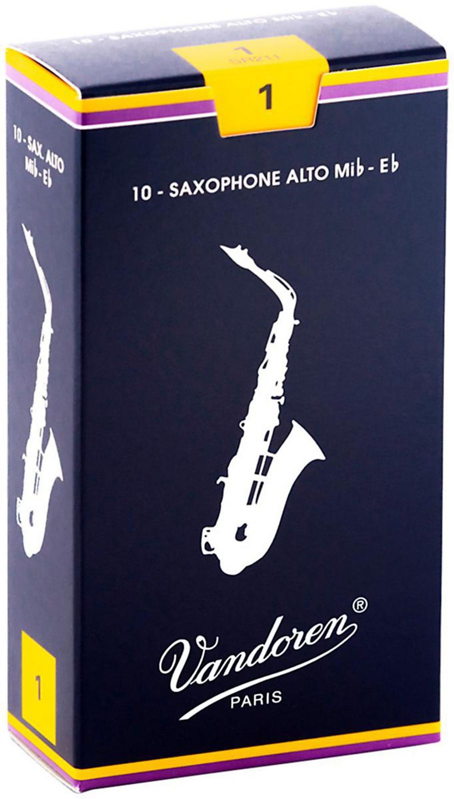 Imagem de Palheta Individual para Saxofone Alto Vandoren Classic Nº1 SR211