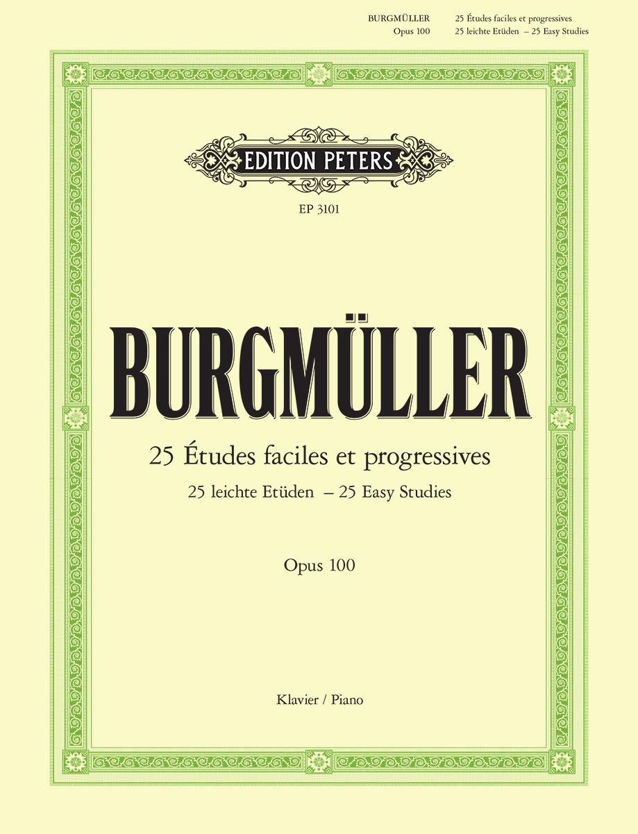 Imagem de Op. 100: 25 Études Faciles Et Progressives Burgmüller 